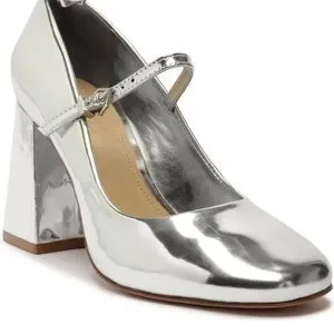 SCHUTZ | Shoes | Schutz Dorothy Silver Mary Jane Pumps Nwob  display picture 1